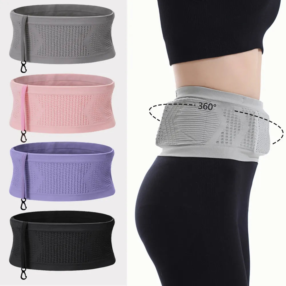 【LAST DAY SALE】Multifunctional Knit Breathable Concealed Waist Bag