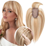Women's Hair Toppers With Bangs | For Thinning Hair
