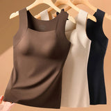 U-Neck Shapewear with Built-in Bra