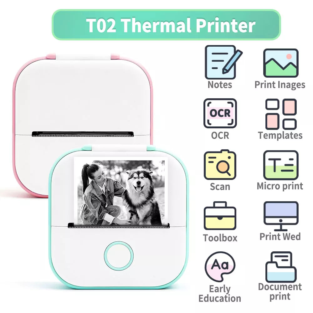 【LAST DAY SALE】Mini Sticker Printer