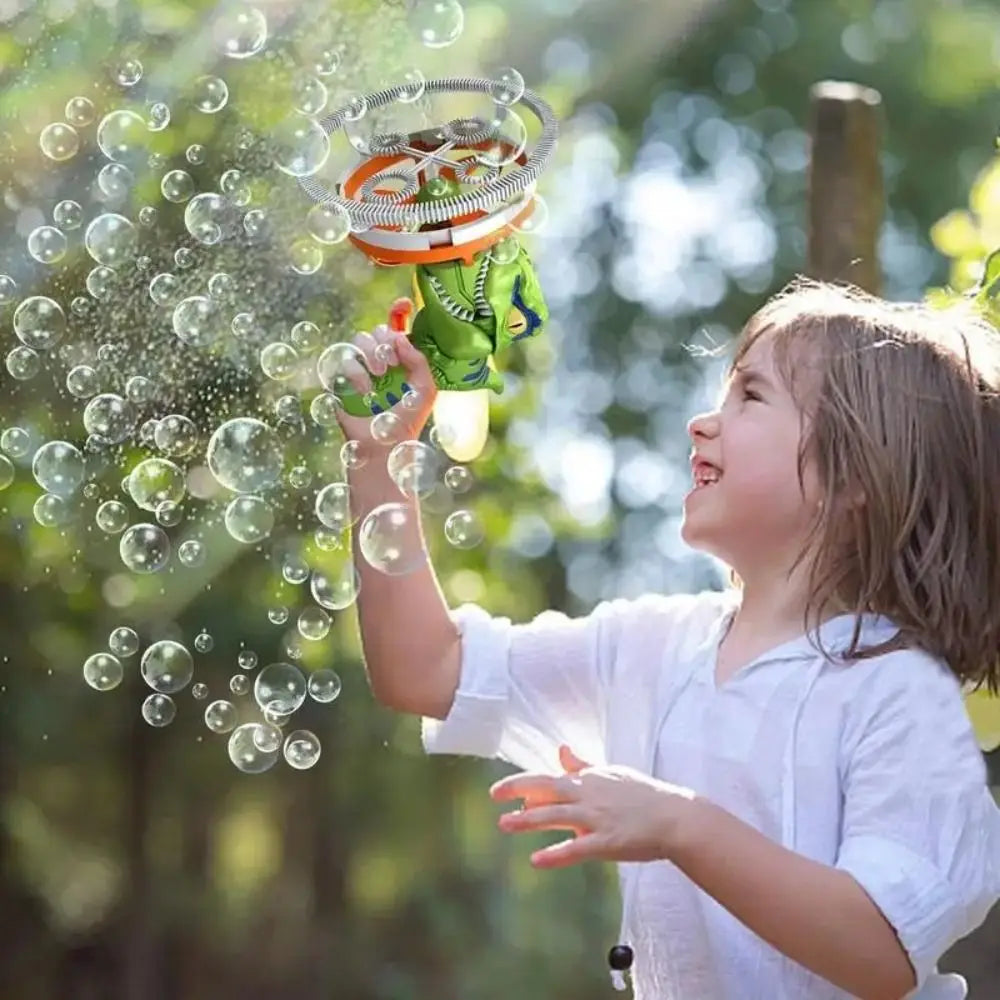 【LAST DAY SALE】Bubblasaurs™ - Kids Electric Dinosaur Bubble Machine Gun