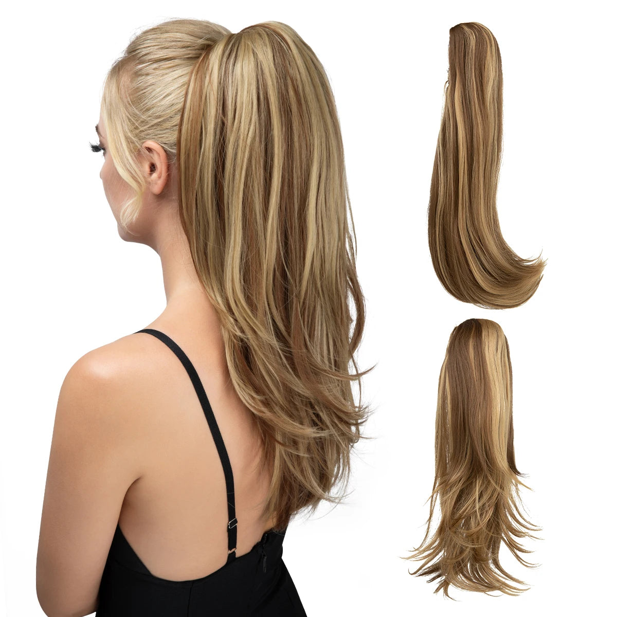 Clip-in Ponytail Hair Extension | Silky Straight Ponytail