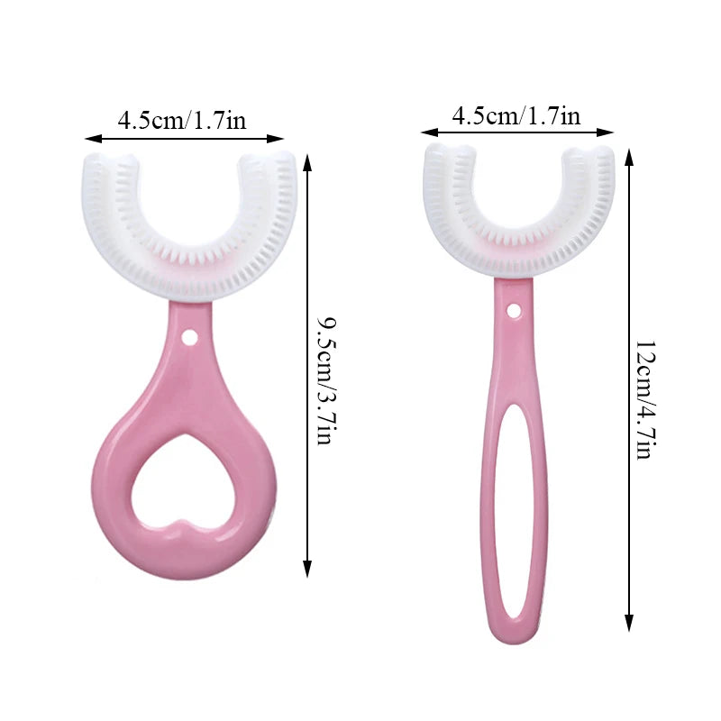 【LAST DAY SALE】Giggle™ - Kids 360 Silicone Toothbrush