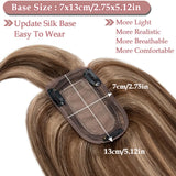 Women's Hair Toppers With Bangs | For Thinning Hair