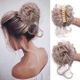 Clip-in Curly Hair Bun | Messy Bun Hair Piece
