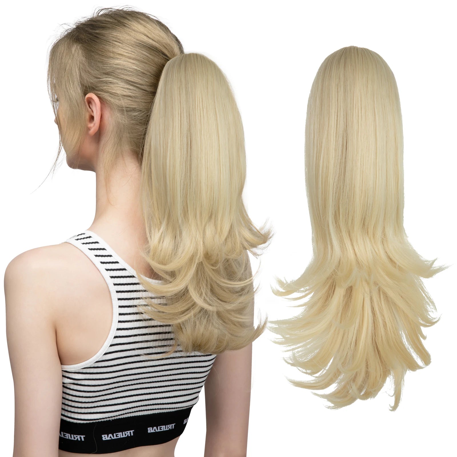 Wavy Clip-in Ponytail Hair Extension | 14" Hairpiece