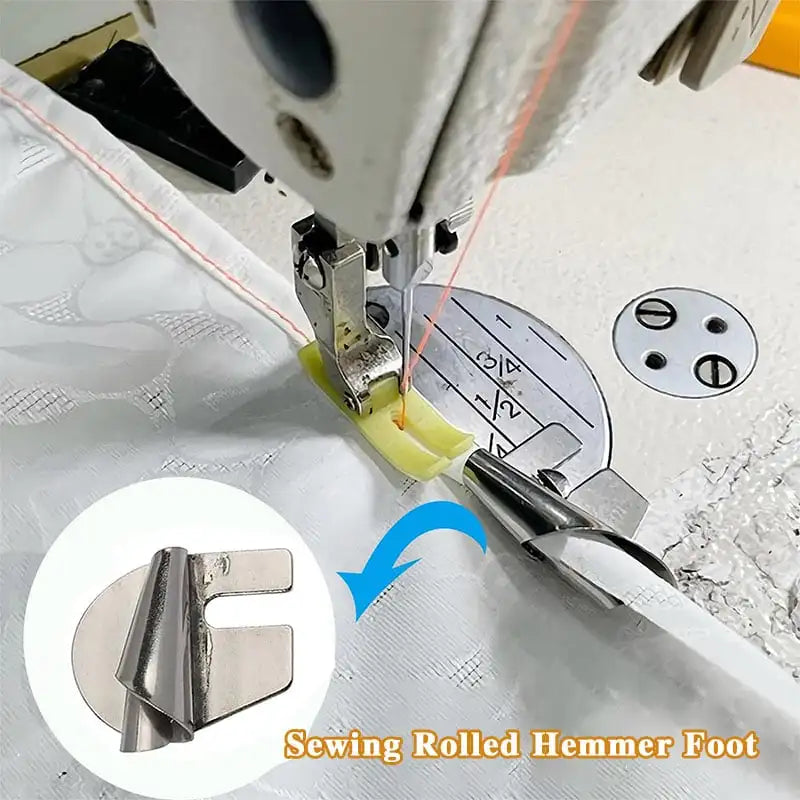 【LAST DAY SALE】Sewing Rolled Hemmer Foot