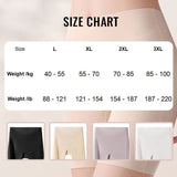 Women High-waist Silk Underwear with Tummy-control and Hip-lifting