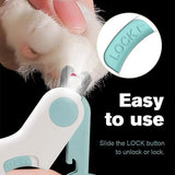 【LAST DAY SALE】LightPaws™ - Pet Nail Led Cutter With Lock
