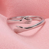 【LAST DAY SALE】Bond™ - Lover's Hug Me Design Ring