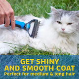 【LAST DAY SALE】Deluxe pet-safe dematting comb