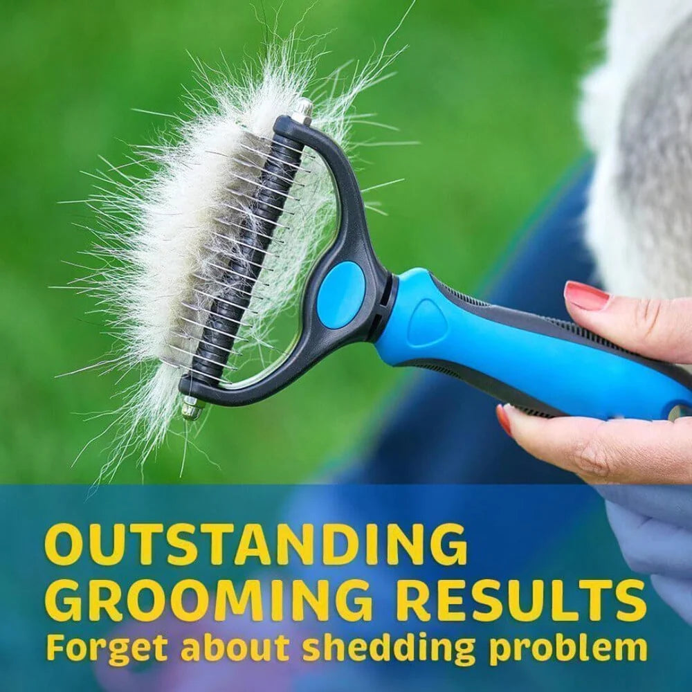 【LAST DAY SALE】Deluxe pet-safe dematting comb