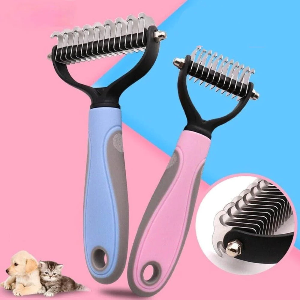 【LAST DAY SALE】Deluxe pet-safe dematting comb