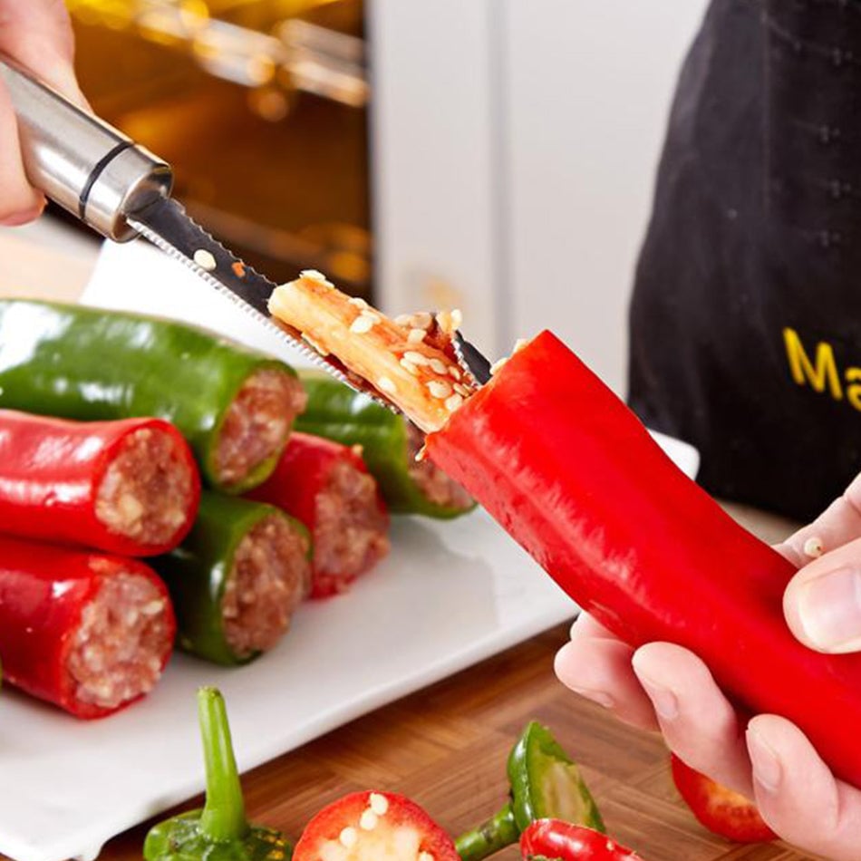 【LAST DAY SALE】Pepper Seed Corer Remover