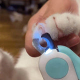 【LAST DAY SALE】LightPaws™ - Pet Nail Led Cutter With Lock