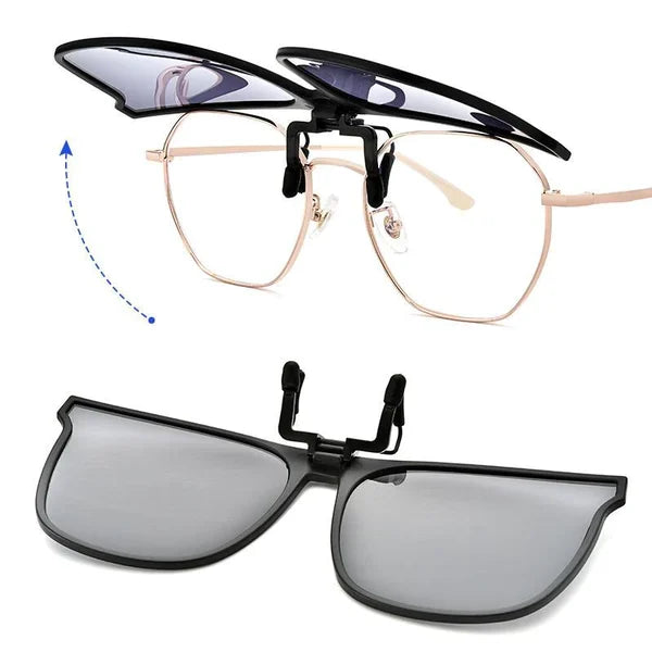 【LAST DAY SALE】ShadeMate™ - Polarized clip-on sunglasses