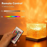 【LAST DAY SALE】AquaFlame™ - Crystal Water Wave Lighting Projector Lamp