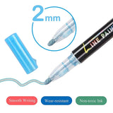 【LAST DAY SALE】GlitterFlow™ - Drawing Outline Glitter Marker