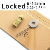 【LAST DAY SALE】Leather Suture Positioning Needles