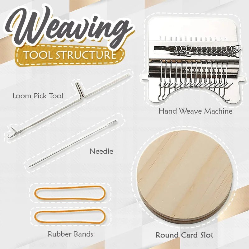 【LAST DAY SALE】Darning Mini Loom Machine