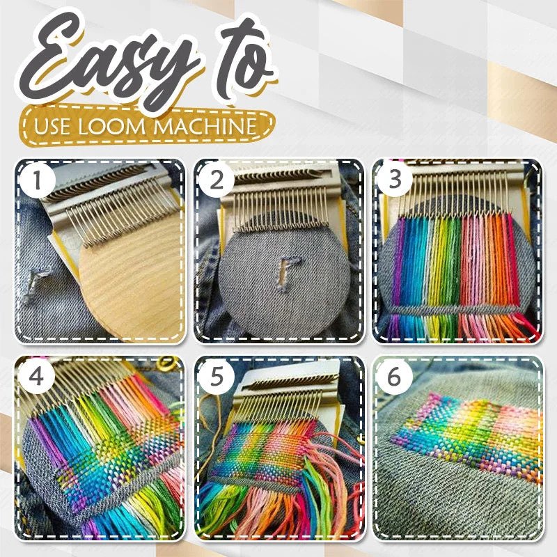 【LAST DAY SALE】Darning Mini Loom Machine