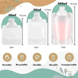 【LAST DAY SALE】Portable Travel Fluid Makeup Packing Bag