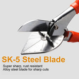 【LAST DAY SALE】Angle Shear 45-120° Quick-Cut Mitre Shears