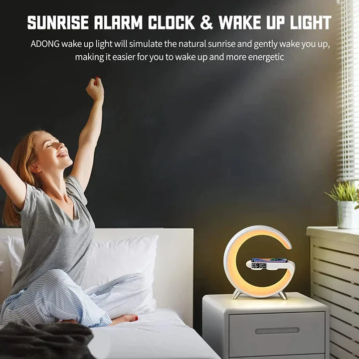 【LAST DAY SALE】PowerShape™ - Multifunctional G - Shape Wireless Charger Lamp