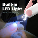 【LAST DAY SALE】LightPaws™ - Pet Nail Led Cutter With Lock
