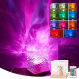 【LAST DAY SALE】AquaFlame™ - Crystal Water Wave Lighting Projector Lamp