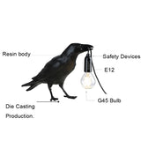 【LAST DAY SALE】NightCrow™ - Crow Bird Decoration Night Blub Lamp