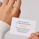 【LAST DAY SALE】Highs & Lows Ring