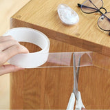 【LAST DAY SALE】Transparent Magic Nano Tape Double Sided Grip Reusable Home Tape Traceless Glue