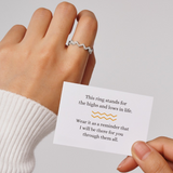 【LAST DAY SALE】Highs & Lows Ring