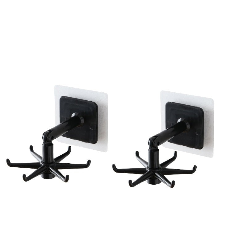 【LAST DAY SALE】360° Rotating Self-Adhesive Utility Hook