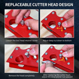 【LAST DAY SALE】Beautiful Edge™ Woodworking Tool with 7 Corner Styles with Backer