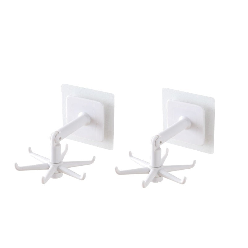 【LAST DAY SALE】360° Rotating Self-Adhesive Utility Hook