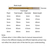 【LAST DAY SALE】Titanium Twist Drill set (5 pcs)