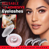 【LAST DAY SALE】Reusable Adhesive Eyelashes