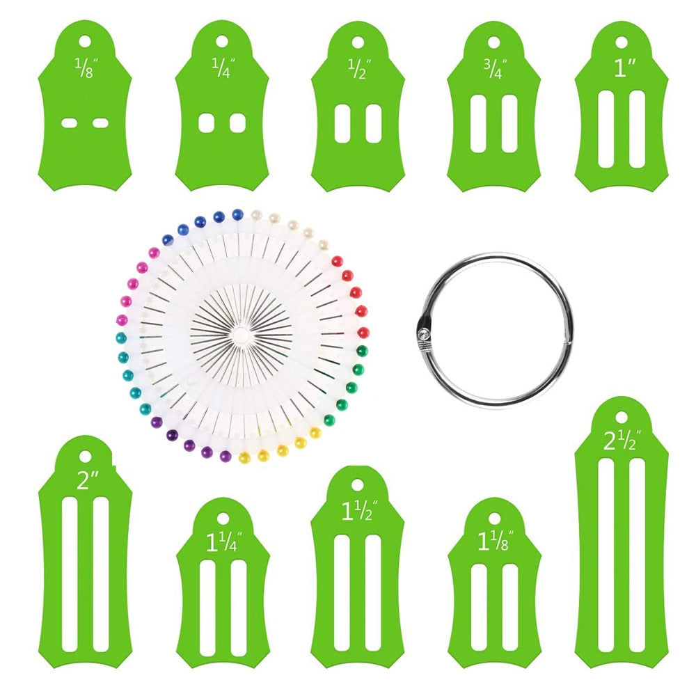 【LAST DAY SALE】Bias Tape Maker Tool Set (10 Pcs)