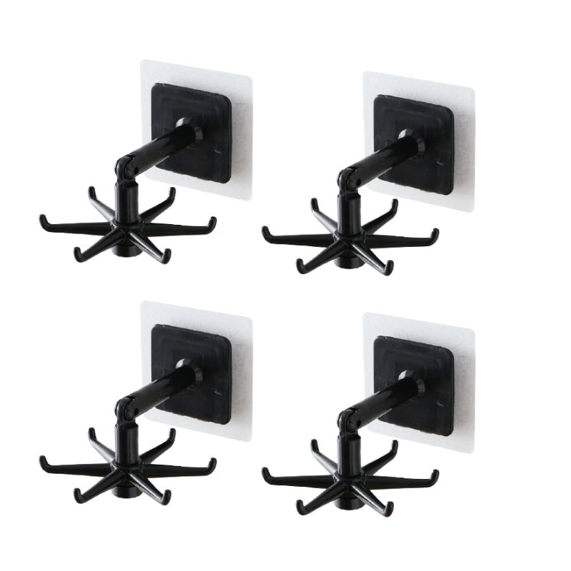 【LAST DAY SALE】360° Rotating Self-Adhesive Utility Hook