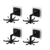 【LAST DAY SALE】360° Rotating Self-Adhesive Utility Hook