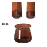 【LAST DAY SALE】Ruby Sliders™ - Chair Leg Floor Protectors (8 Pcs)