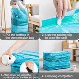 【LAST DAY SALE】Durable Electric Vacuum Compression Bag - 75% More Storage!
