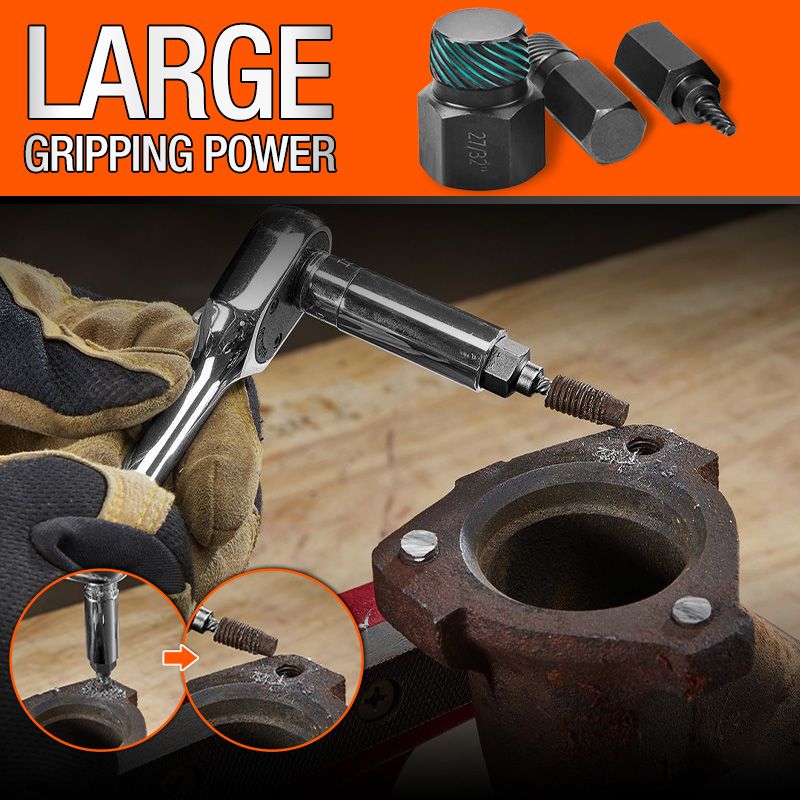 【LAST DAY SALE】Screw and Bolt Extractor Set