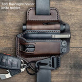 【LAST DAY SALE】Tactical Multi Tool Belt Leather Bag