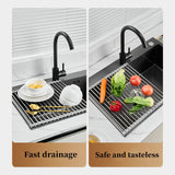 【LAST DAY SALE】Portable Stainless Steel Rolling Rack