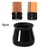 【LAST DAY SALE】Ruby Sliders™ - Chair Leg Floor Protectors (8 Pcs)