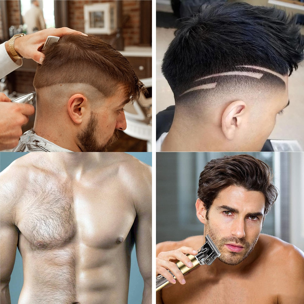【LAST DAY SALE】Cordless Zero Gapped Trimmer Hair Clipper