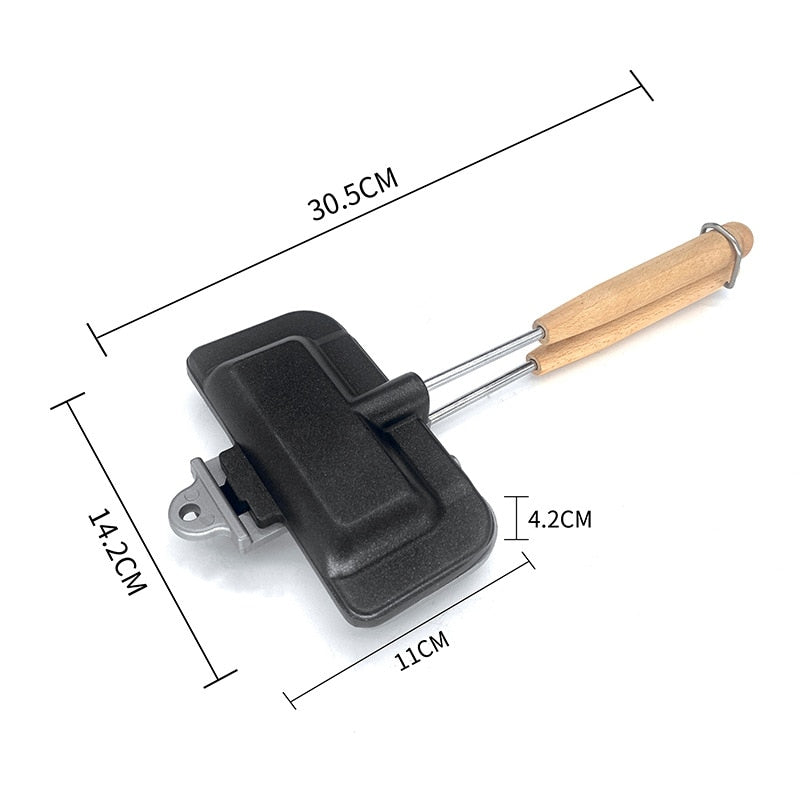 【LAST DAY SALE】Double-Sided Sandwich Pan (Non-Stick)